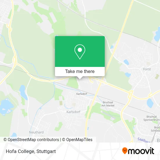Hofa College map