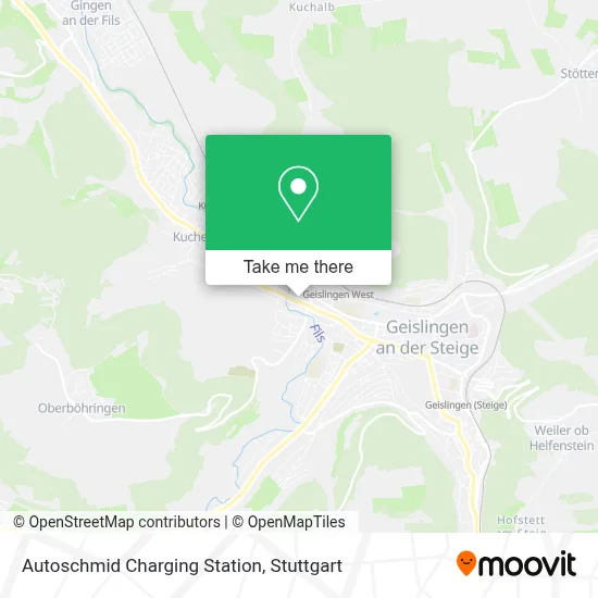 Autoschmid Charging Station map