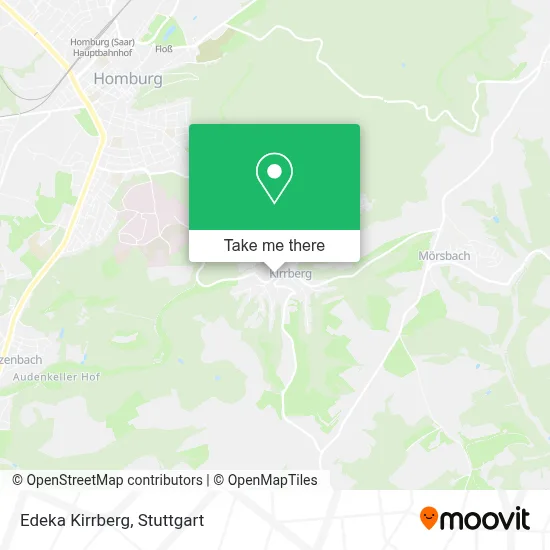 Edeka Kirrberg map