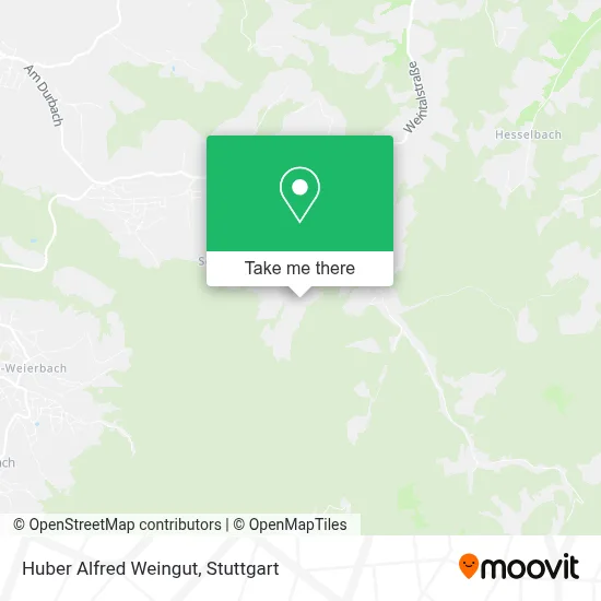 Huber Alfred Weingut map