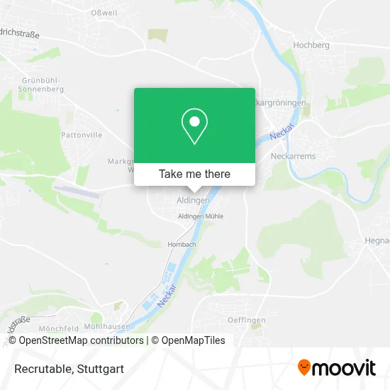 Recrutable map