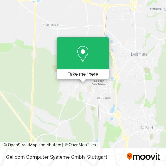 Gelicom Computer Systeme Gmbh map
