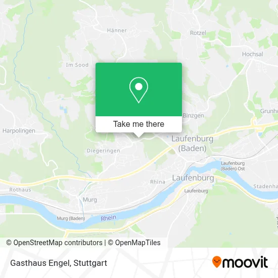 Gasthaus Engel map