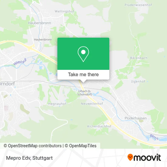 Mepro Edv map