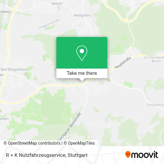 R + K Nutzfahrzeugservice map