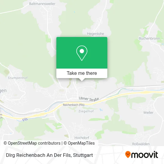 Dlrg Reichenbach An Der Fils map