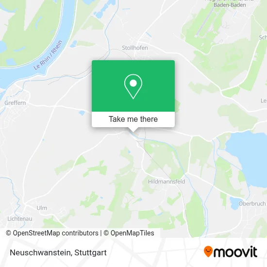 Neuschwanstein map