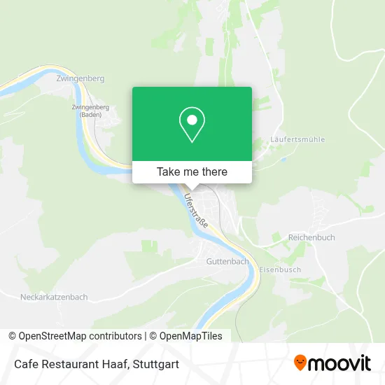 Cafe Restaurant Haaf map