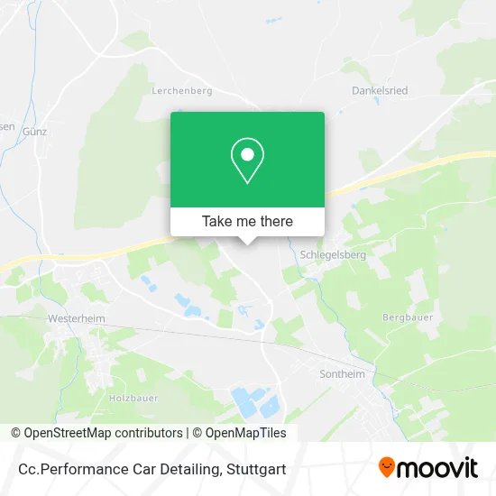 Cc.Performance Car Detailing map