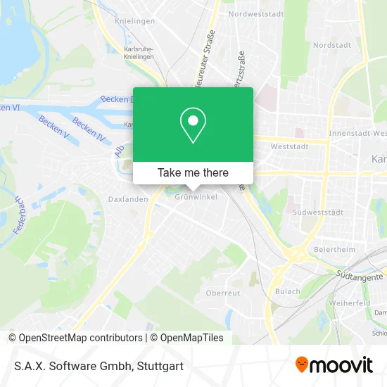 S.A.X. Software Gmbh map