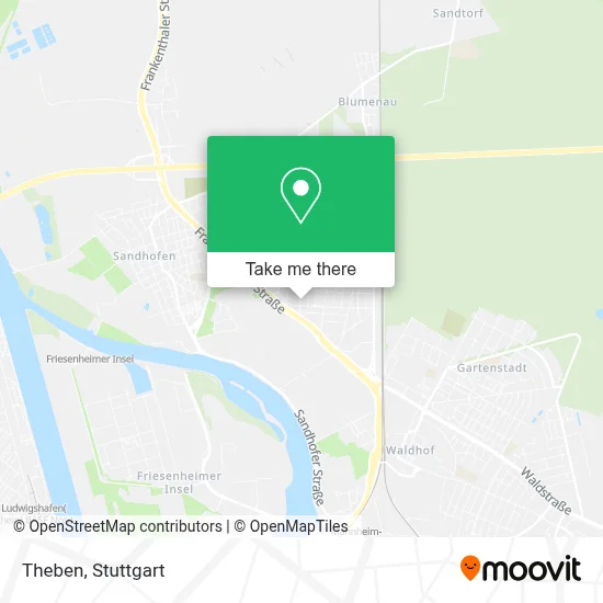 Theben map