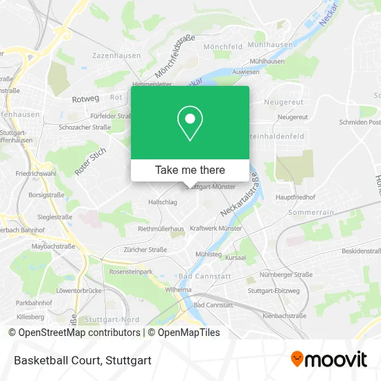 Basketballplatz map