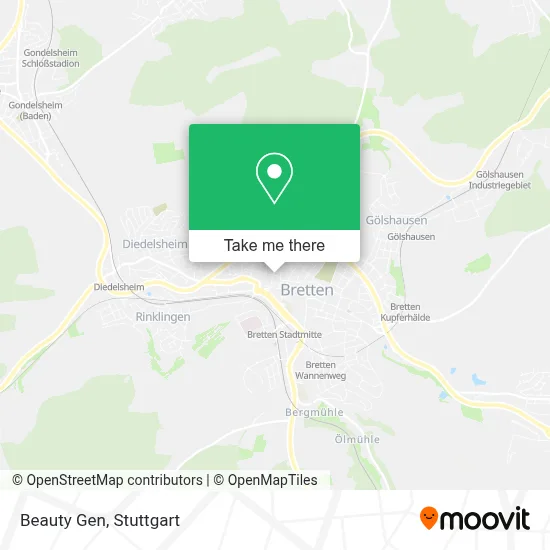 Beauty Gen map