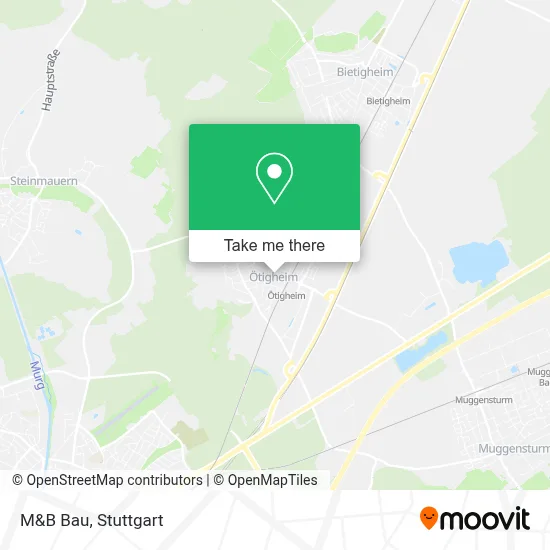 M&B Bau map