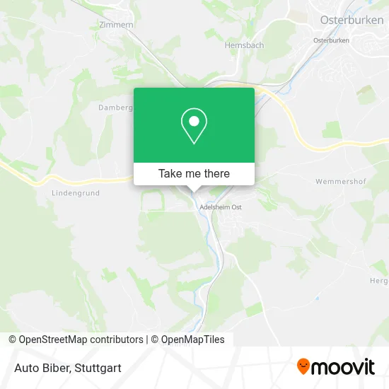 Auto Biber map