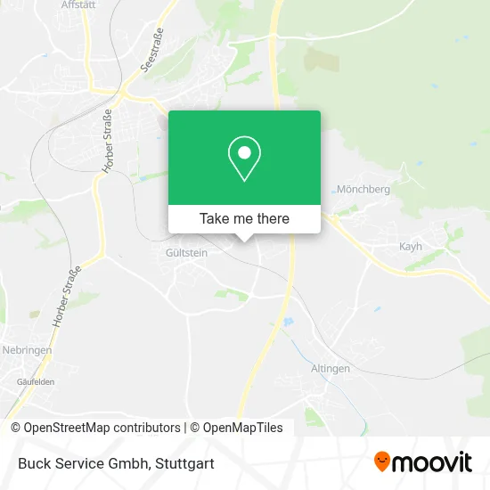 Buck Service Gmbh map