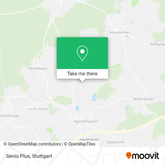Senio Plus map