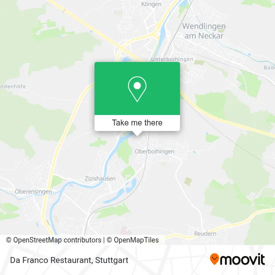 Ristorante Da Franco map