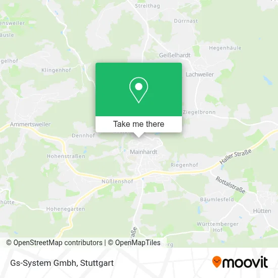 Gs-System Gmbh map