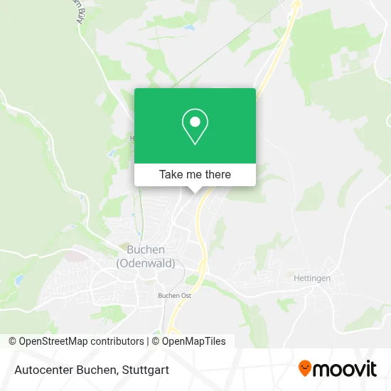 Autocenter Buchen map