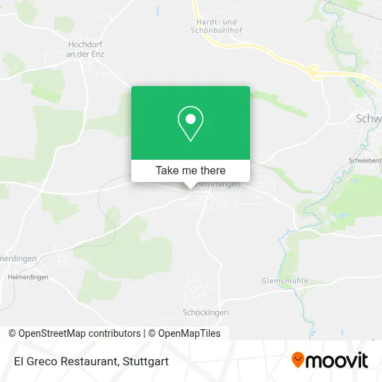 Restaurant El Greco map