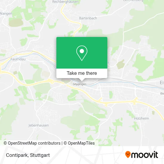 Contipark map