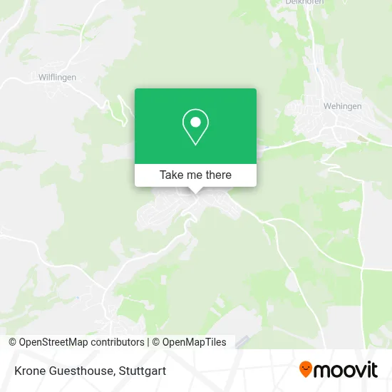 Gasthof Krone map