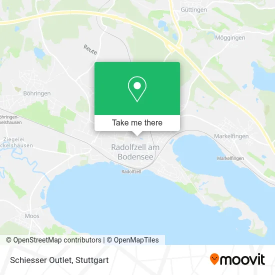 Schiesser Outlet map