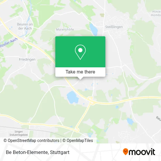 Be Beton-Elemente map