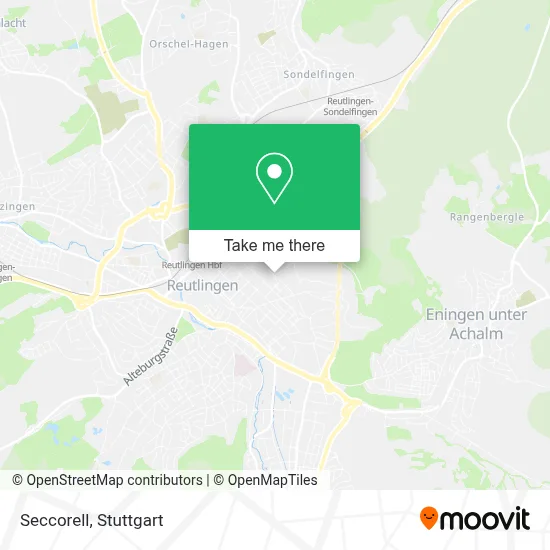 Seccorell map