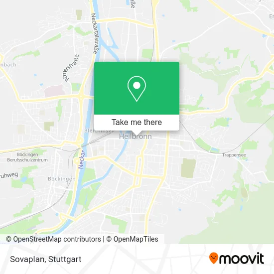 Sovaplan map