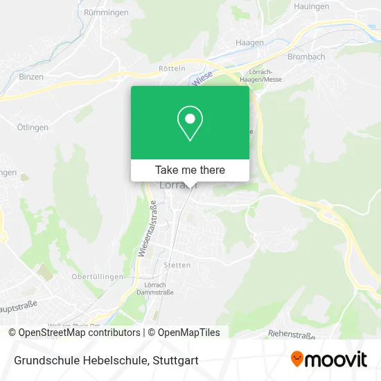 Grundschule Hebelschule map