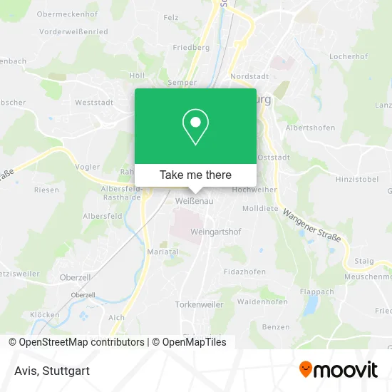 Avis map