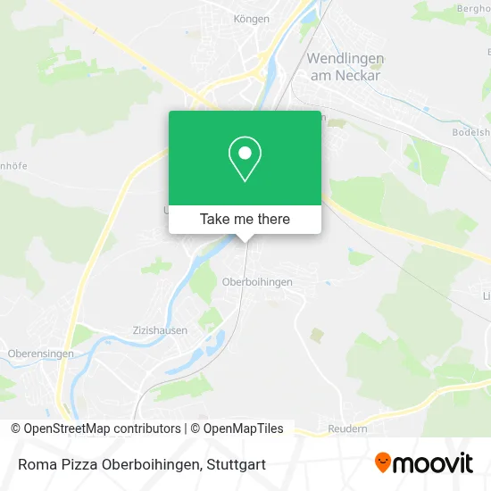Roma Pizza Oberboihingen map