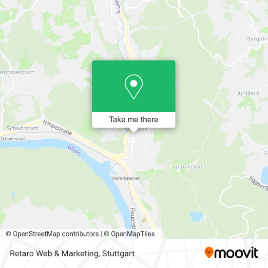 Retaro Web & Marketing map