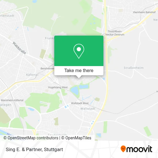 Sing E. & Partner map