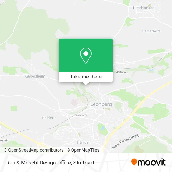 Raji & Möschl Design Office map