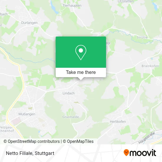 Netto Filiale map