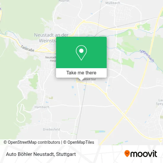 Auto Böhler Neustadt map