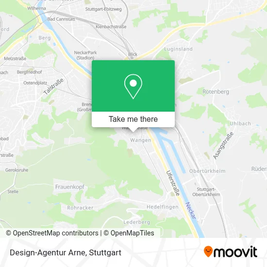 Design-Agentur Arne map