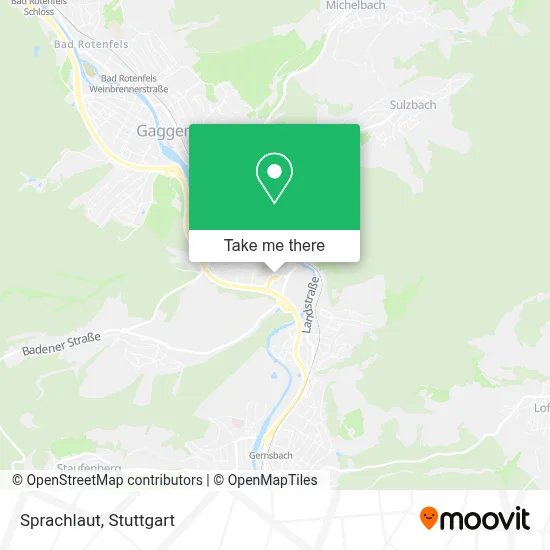 Sprachlaut map