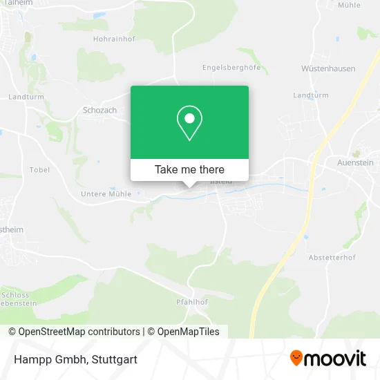 Hampp Gmbh map