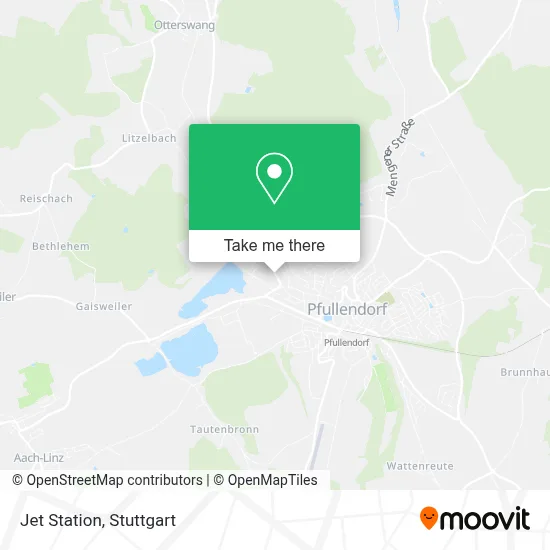 Jet Station map