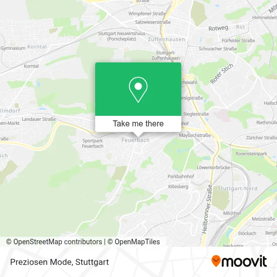Preziosen Mode map