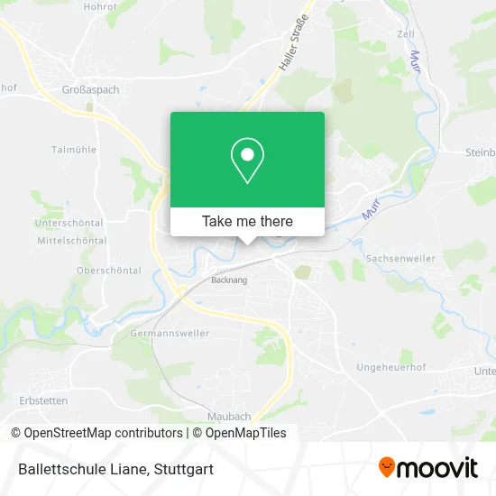Ballettschule Liane map