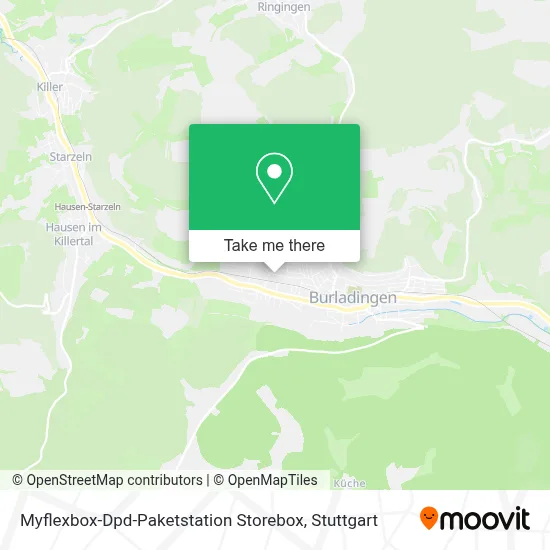 Myflexbox-Dpd-Paketstation Storebox map