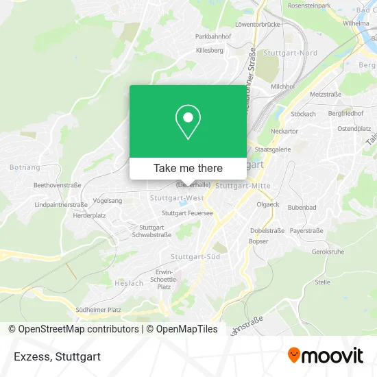 Exzess map
