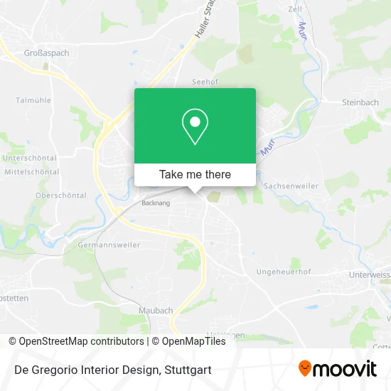 De Gregorio Interior Design map