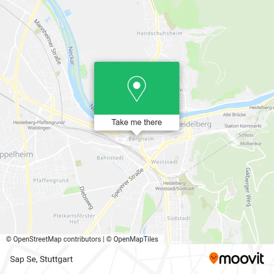 Sap Se map