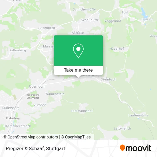 Pregizer & Schaaf map